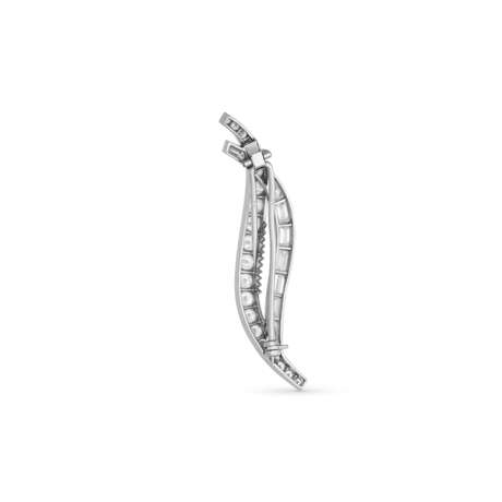 VAN CLEEF & ARPELS DIAMOND BROOCH / HAIR PIN - Foto 3