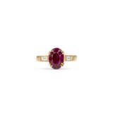 NO RESERVE | RUBY AND DIAMOND RING - photo 1