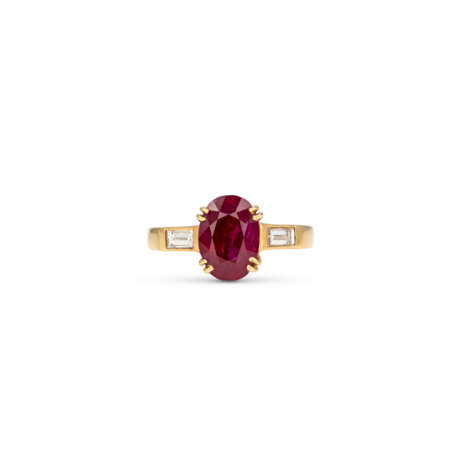 NO RESERVE | RUBY AND DIAMOND RING - photo 1