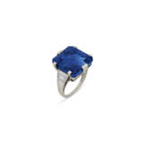 SAPPHIRE AND DIAMOND RING - photo 3