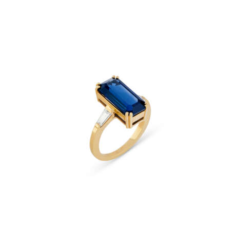 NO RESERVE | SAPPHIRE AND DIAMOND RING - Foto 3