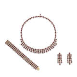 SUITE OF RUBY AND DIAMOND JEWELLERY - photo 1