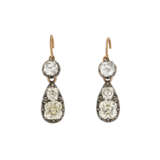 LATE 19TH CENTURY DIAMOND EARRINGS - фото 1