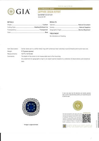 NO RESERVE | SAPPHIRE AND DIAMOND RING - photo 5