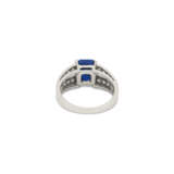 BULGARI SAPPHIRE AND DIAMOND RING - photo 4