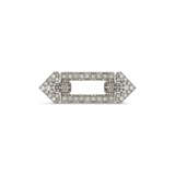 CARTIER ART DECO DIAMOND BROOCH - photo 1