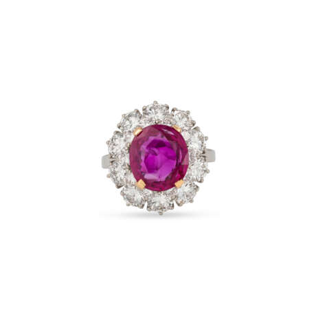 BULGARI RUBY AND DIAMOND RING - фото 1