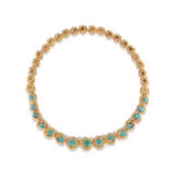 VAN CLEEF & ARPELS MID-20TH CENTURY TURQUOISE AND DIAMOND NECKLACE - photo 1