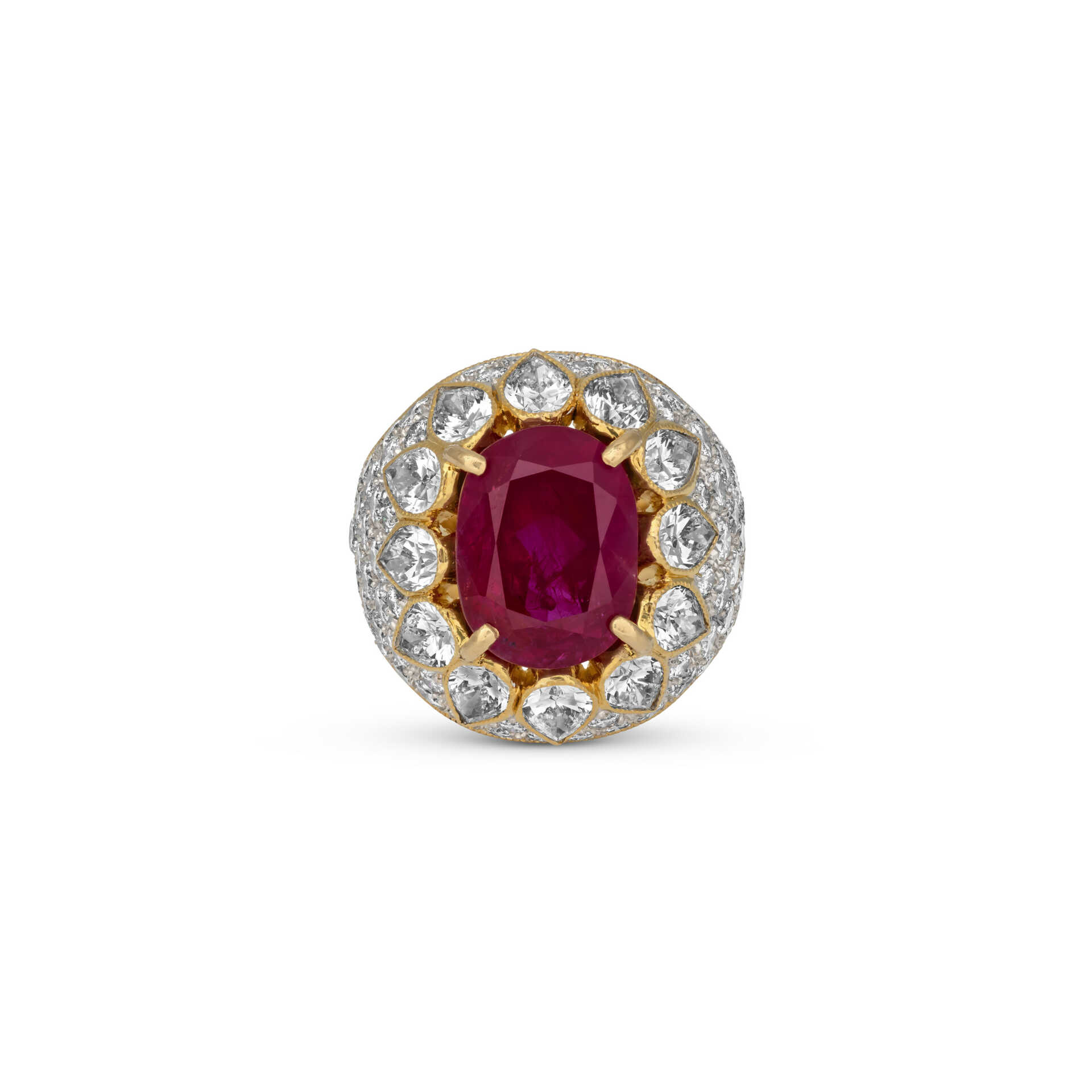 RUBY AND DIAMOND RING