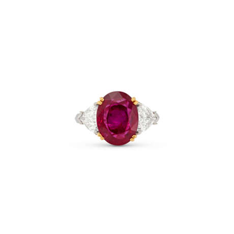 RUBY AND DIAMOND RING - Foto 1