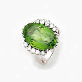 Dekorativer Peridotring - photo 1