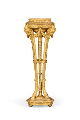 A LOUIS XVI GILTWOOD TORCHERE - фото 1