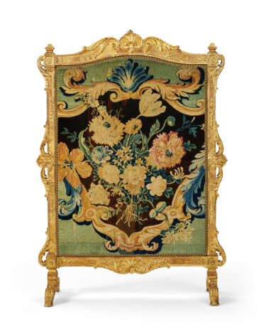 A REGENCE GILTWOOD FIRESCREEN - photo 2