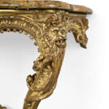 A PAIR OF FRENCH GILTWOOD CONSOLE TABLES - фото 5