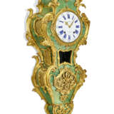 A LOUIS XV ORMOLU-MOUNTED AND BRASS-INLAID GREEN-STAINED HORN MUSICAL CARTEL A MUSIQUE - photo 3