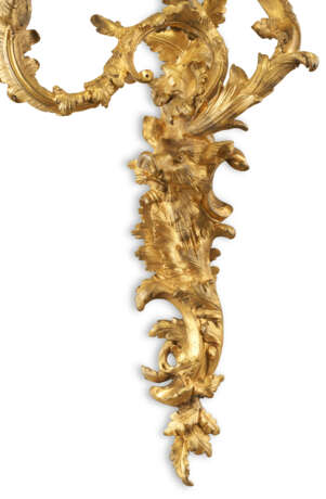 A PAIR OF LOUIS XV ORMOLU TWO-BRANCH WALL-LIGHTS - photo 4