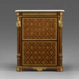 A LATE LOUIS XV ORMOLU-MOUNTED SYCAMORE, AMARANTH, TULIPWOOD AND PARQUETRY SECRETAIRE A ABATTANT - photo 1