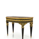 A LATE LOUIS XV ORMOLU-MOUNTED EBONY SIDE TABLE - photo 1