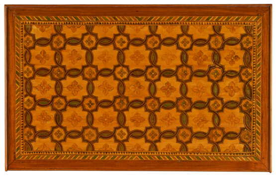 A LOUIS XVI ORMOLU-MOUNTED TULIPWOOD, CITRONNIER, AMARANTH AND PARQUETRY TABLE A ECRIRE - Foto 5