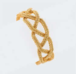 Cartier. Vintage Gold-Armband.