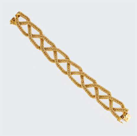 Cartier. Vintage Gold-Armband. - Foto 2