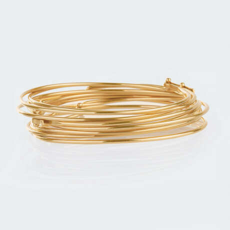 Cartier. Satz von 9 Armreifen 'Jeu de bracelets'. - photo 1