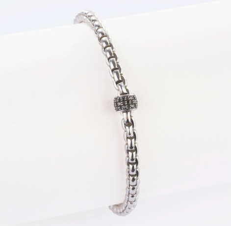 Fope. Flexi-Armband Black Diamonds 'Eka Tiny'. - photo 1