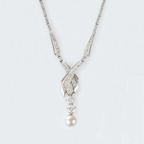 Brillant-Perl-Collier. - photo 1