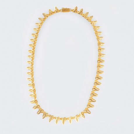 Filigranes Gold-Collier. - photo 1