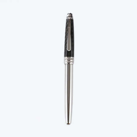 Montblanc. Meisterstück Füllfederhalter Solitaire Carbon & Steel. - фото 1