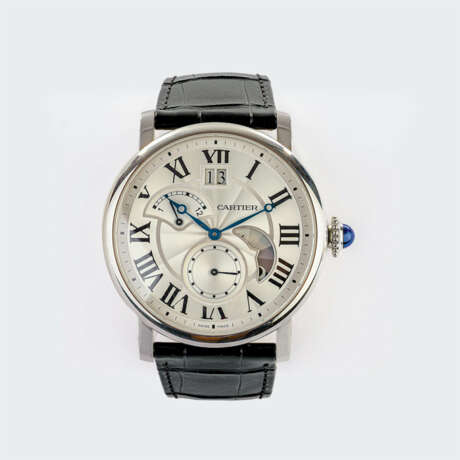 Cartier. Herren-Armbanduhr 'Rotonde'. - фото 1