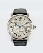 Watches. Cartier. Herren-Armbanduhr 'Rotonde'.