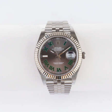 Rolex. Herren-Armbanduhren 'Datejust 41 Wimbledon'. - фото 1