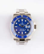 Rolex. Rolex. Herren-Armbanduhr 'Submariner Date Smurf'.