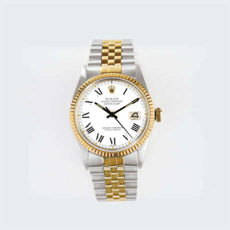 Rolex. Herren-Armbanduhr 'Datejust 36' Bicolor. - Foto 1