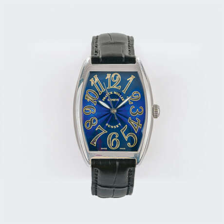 Franck Muller. Herren-Armbanduhr 'Sunset Blue Dial'. - Foto 1