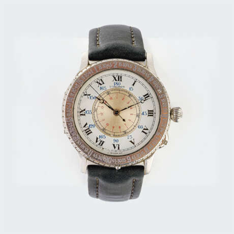 Longines. Herren-Armbanduhr 'Lindbergh Hour Angle Watch' Replica. - photo 1