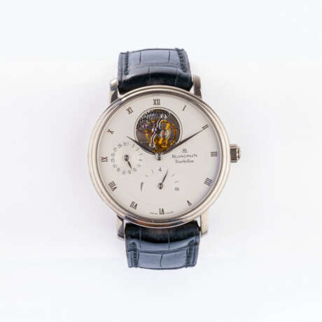 Blancpain. Herren-Armbanduhr 'Tourbillon 8 Jours'. - Foto 1