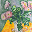 Ivo Hauptmann (Erkner 1886 - Hamburg 1973). Blumen in weißer Vase. - Now at the auction