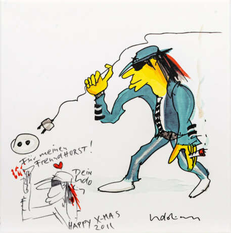 Udo Lindenberg (Gronau/Westfalen 1946). Happy X-Mas. - фото 1