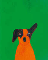 Christoph Meyer (Greifswald 1954). Hund König Max.