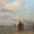 Friedrich Kallmorgen (Altona 1856 - Grötzingen 1924). Boote auf der Elbe. - Now at the auction