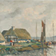 Tom Beyer (Münster 1907 - Stralsund 1981). Fischerdorf an der Ostsee. - Auction prices