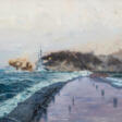 Claus Bergen (Stuttgart 1885 - Lenggries 1964). SMS Markgraf. - Now at the auction