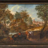 Alexander Keirincx (Antwerpen 1600 - Amsterdam 1652), Nachfolger. Südliche Landschaft mit Hirten. - photo 2