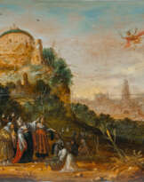 Rombout van Troyen (Amsterdam 1605 - Amsterdam 1657). Merkur erblickt Herse.