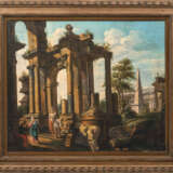 Giovanni Paolo Panini (Piacenza 1691 - Rom 1765), Umkreis. Capriccio mit Ruinen. - photo 2