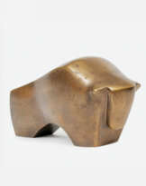 Pierre (Hans Adolf Peter) Schumann (Heide (Holst.) 1917 - Eutin 2011). Junger Ostholsteinischer Stier.