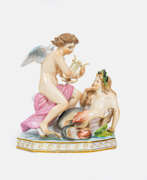 Отто Кёниг. Otto König (Meissen 1838 - Wien 1920). Amor und Nixe.