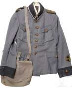 Finland. Uniformjacke M 1922 für Offiziere in der finnischen Armee und Brotbeutel